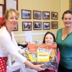 Sarah and Rosie Rutherford winners of the Tea on the Beach hamper